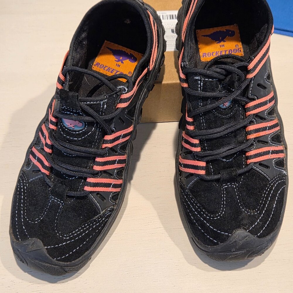 Rocket Dog Black Suede Tennis Shoes